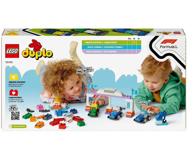 LEGO DUPLO 10445 Bolidy i kierowcy F1 - 1299002 - zdjęcie 3